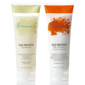 Silk Protein Shampoo and Conditioner